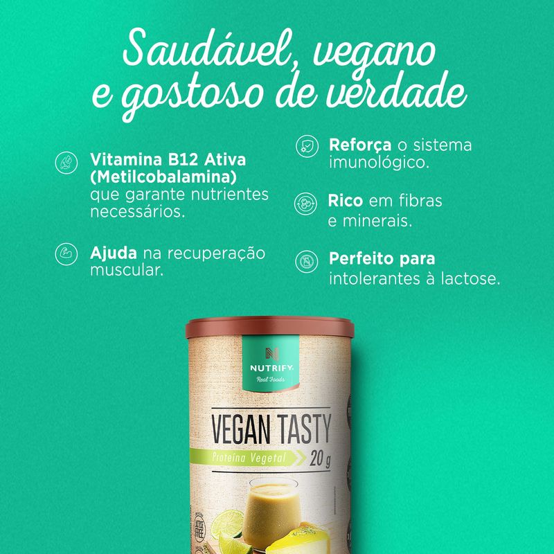 VEGAN TASTY NUTRIFY TORTA DE LIMAO 420G