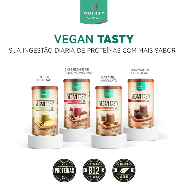 VEGAN TASTY NUTRIFY TORTA DE LIMAO 420G