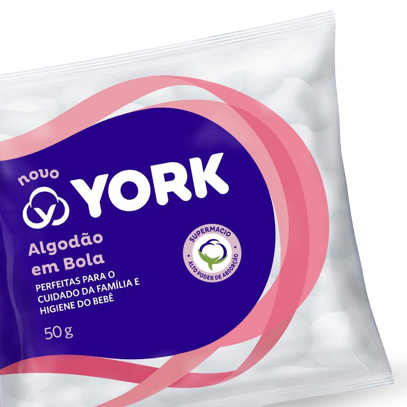 ALGODAO YORK BOLA 50G