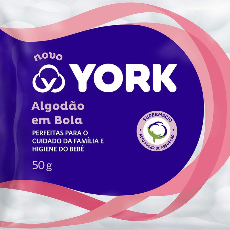 ALGODAO YORK BOLA 50G