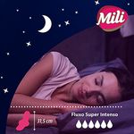 ABSORVENTE MILI NOTURNO SUAVE 8UN