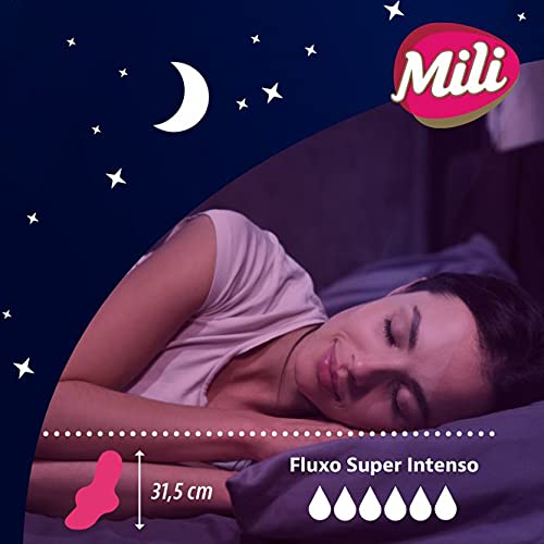 ABSORVENTE MILI NOTURNO SUAVE 8UN