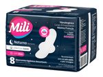ABSORVENTE MILI NOTURNO SUAVE 8UN