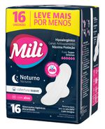 ABSORVENTE MILI NOTURNO SUAVE 16UN