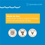 AUSTRALIAN GOLD PROTETOR SOLAR FPS30 GEL CREME 120G