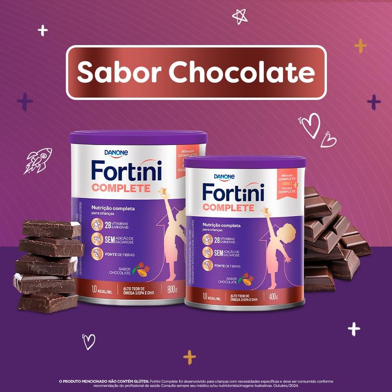 FORTINI COMPLETE CHOCOLATE 400G