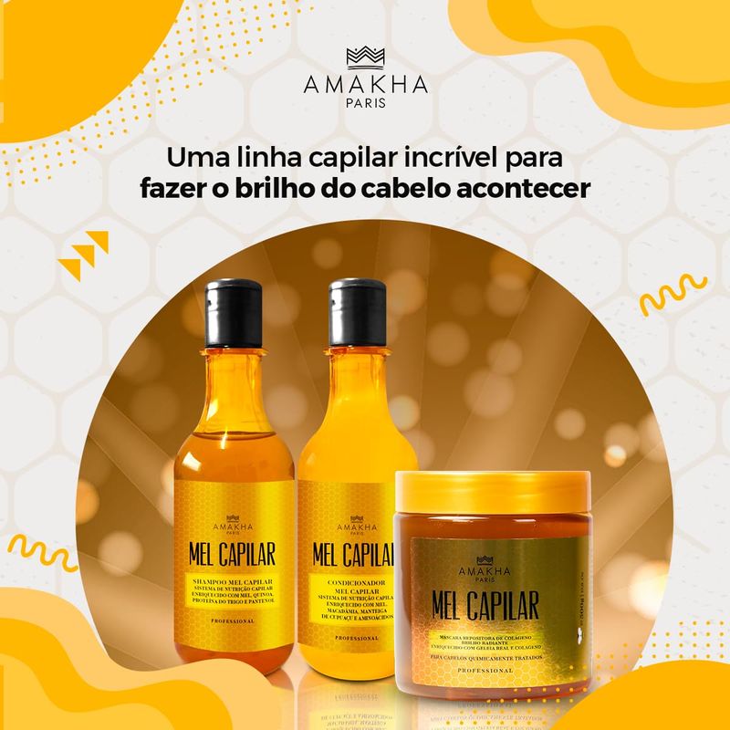 AMAKHA CONDICIONADOR MEL CAPILAR 300ML