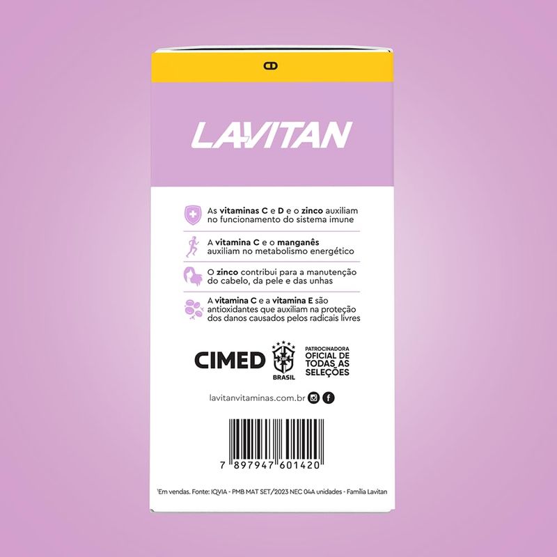 LAVITAN 50+ MULHER 60CPR