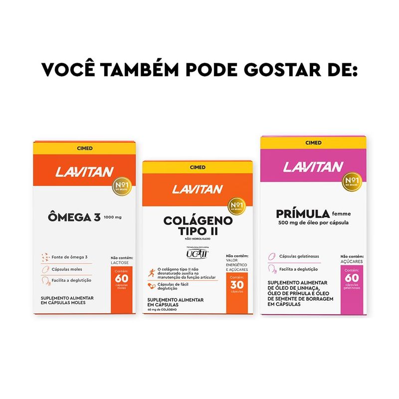 LAVITAN 50+ MULHER 60CPR