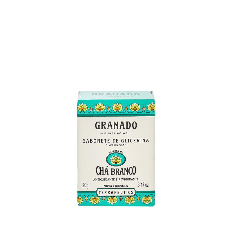 SABONETE GRANADO CHA BRANCO 90G
