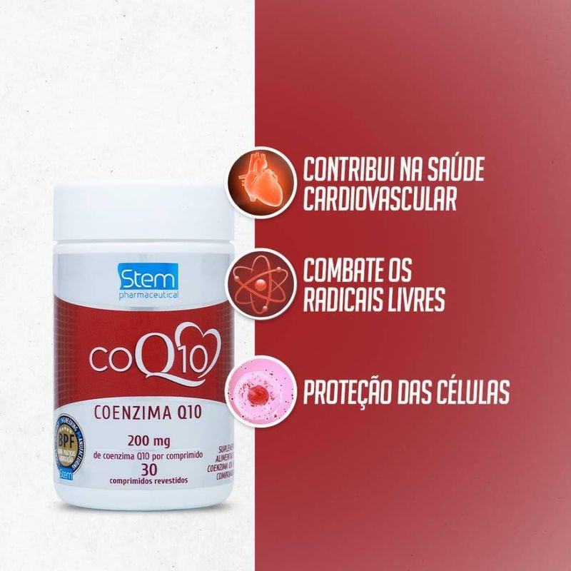 COENZIMA Q10 STEM 200MG 30CPR