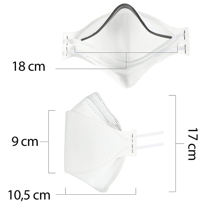 MASCARA DE PROTEÇAO 3M DESCARTAVEL 9320