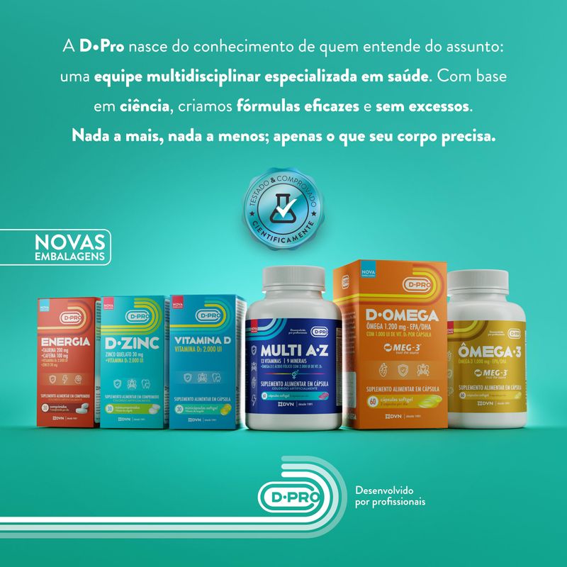VITAMINA D + ZINCO DIVINA PHARMA 2.000UI 60CPR