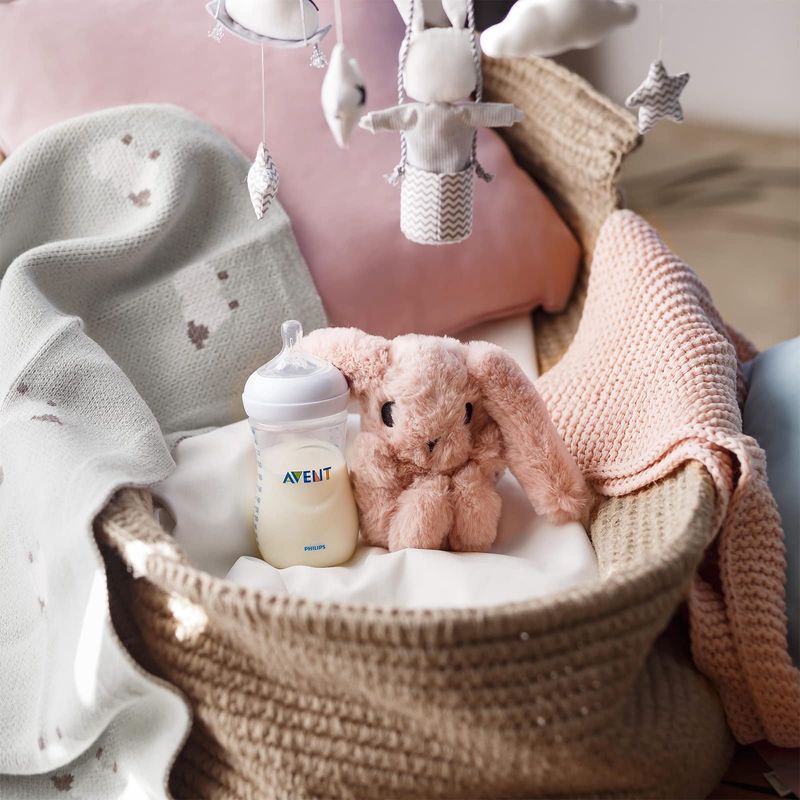 MAMADEIRA PHILIPS AVENT TRANSPARENTE PETALA 260ML