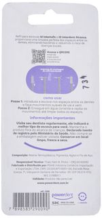 REFIL INTERDENTAL PARA ESCOVA DE DENTE POWERDENT CONICO 6UN
