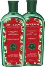 KIT SHAMPOO+CONDICIONADOR PHYTOERVAS FORTALECIMENTO TOTAL 25