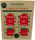 KIT SHAMPOO+CONDICIONADOR PHYTOERVAS FORTALECIMENTO TOTAL 25