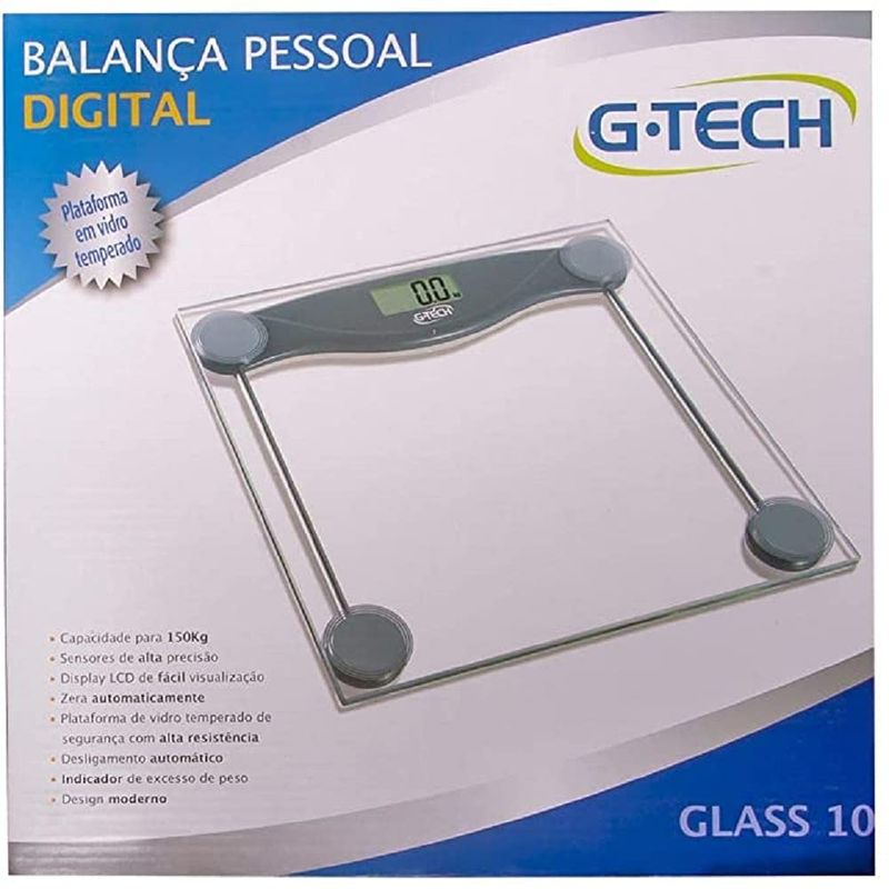 BALANÇA GTECH DIGITAL GLASS 10