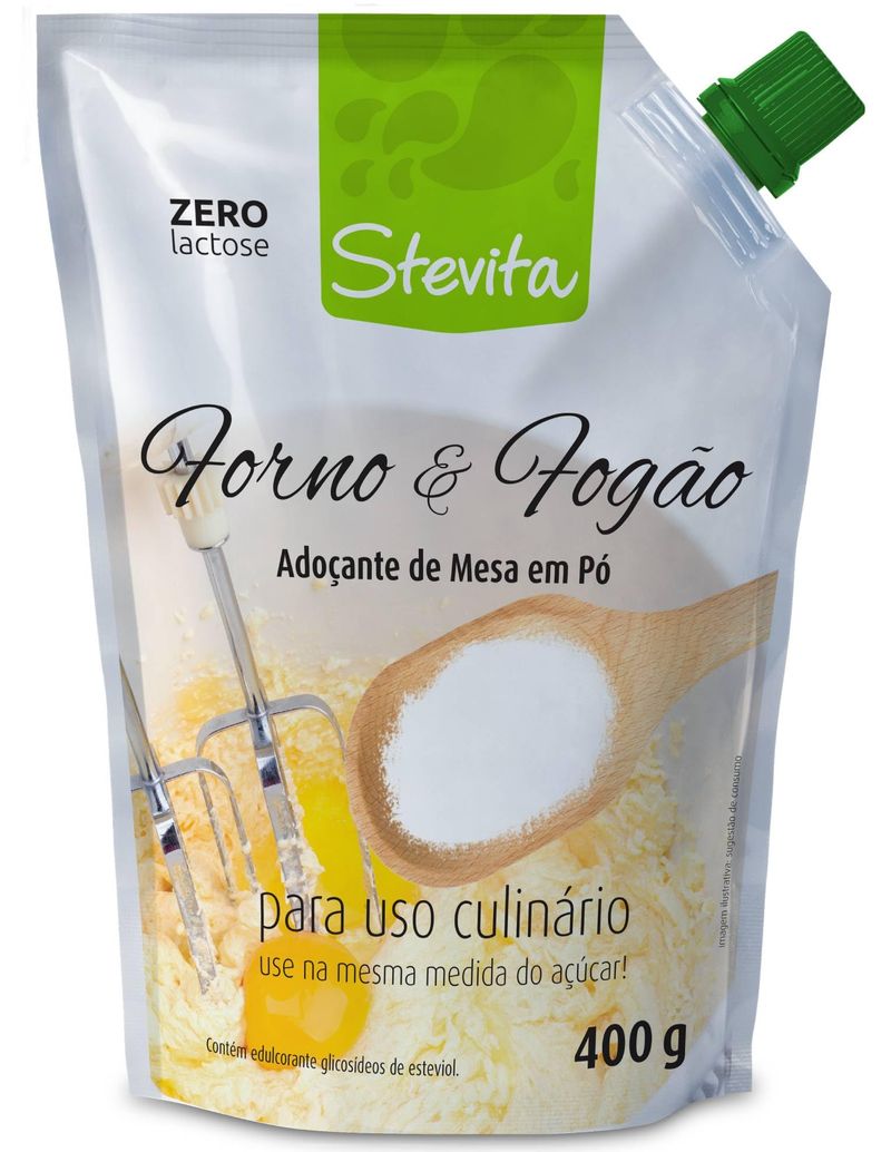 ADOÇANTE STEVITA FORNO E FOGAO 400G