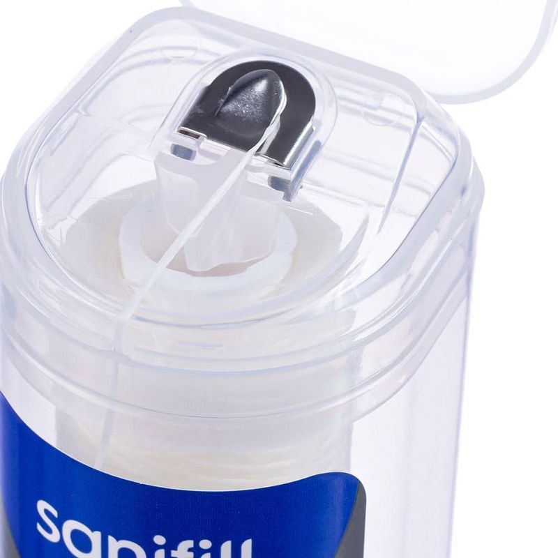 FIO DENTAL SANIFIL EXTRA FINO SABOR MENTA  LEVE 125M PAGUE 1