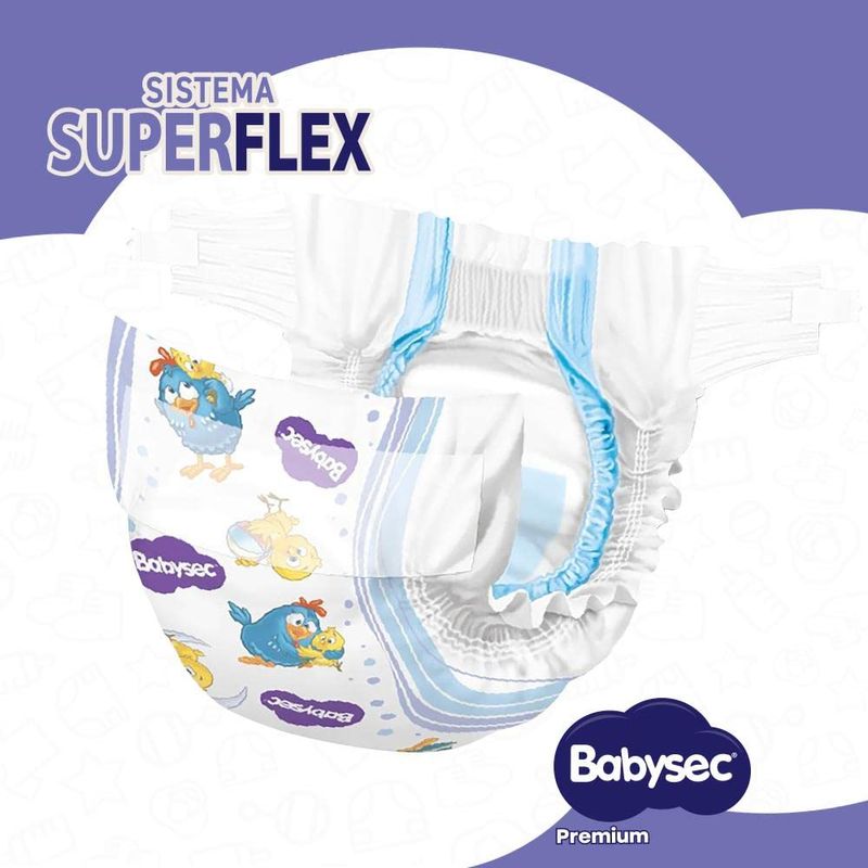 FRALDA BABYSEC ULTRA GALINHA PINTADINHA PREMIUM G 30UN