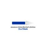 ESCOVA DENTAL POWERDENT INTERDENTAL CONICA 3A7MM 10UN