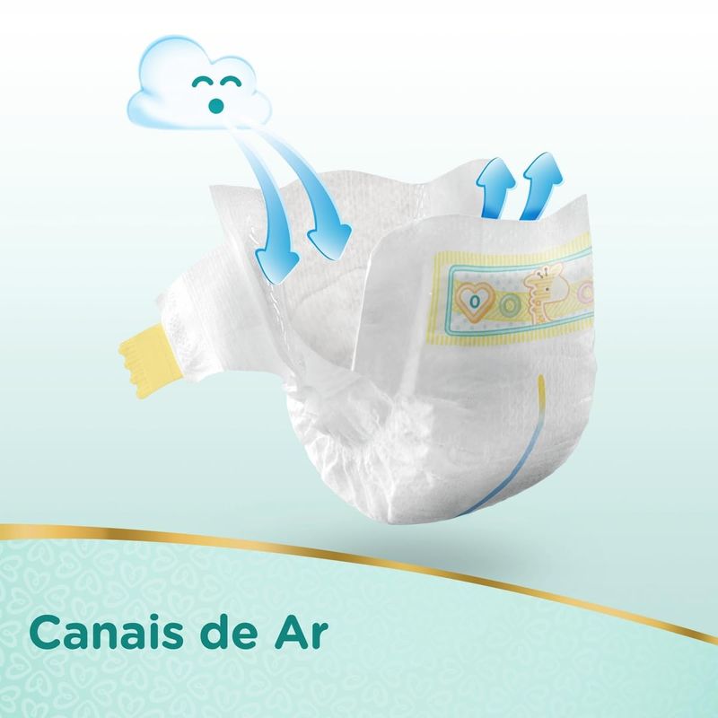 FRALDA PAMPERS PREMIUM CARE RECEM NASCIDO RN+ ATE 6KG 20UN