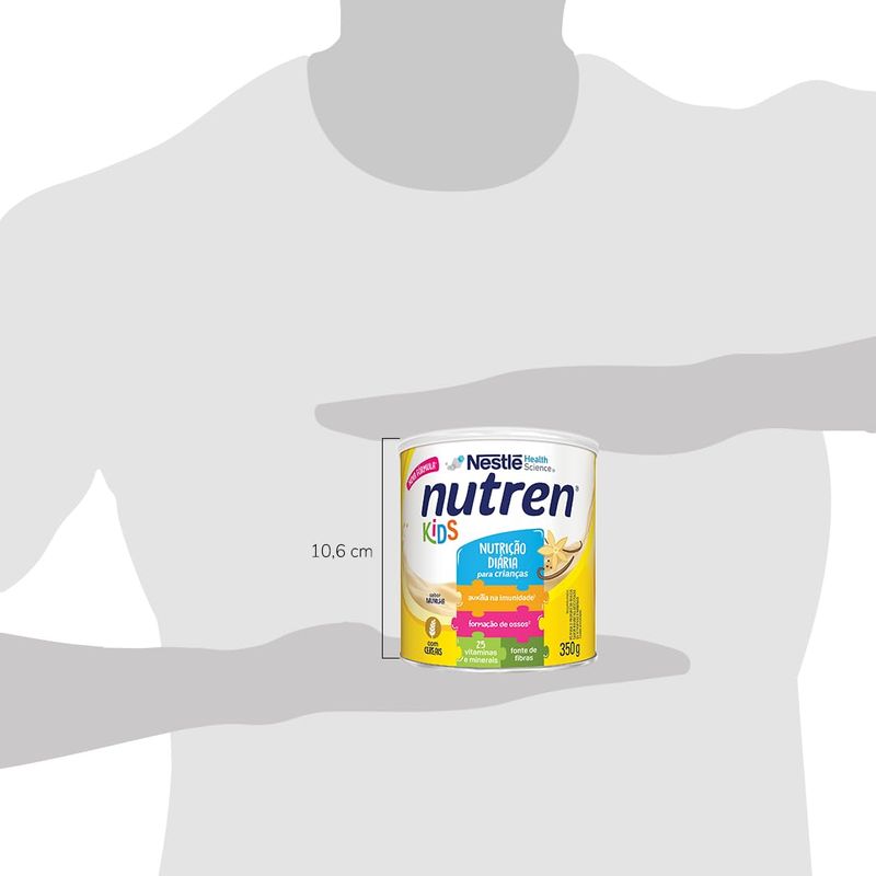 NUTREN  KIDS BAUNILHA 350G