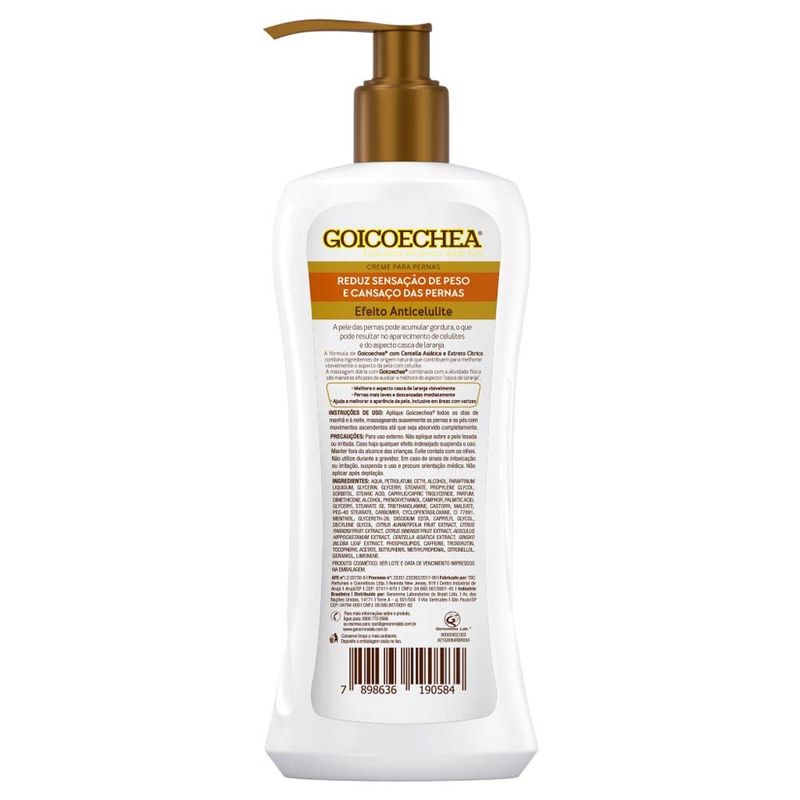 GOICOECHEA CREME PARA PERNAS ANTICELULITE 350G